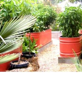 Металлические грядки - вариант 1