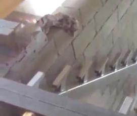 Металлические лестницы для бассейна - модель 4