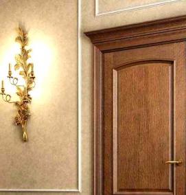 Металлические наличники на двери - вариант 4