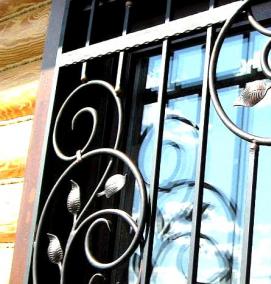 Металлические решетки на окна - модель 4