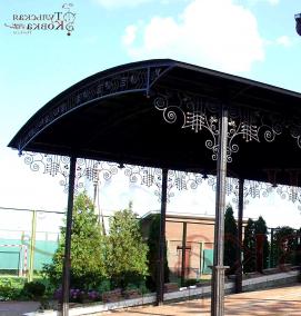 Металлические столбы для а - вариант 1