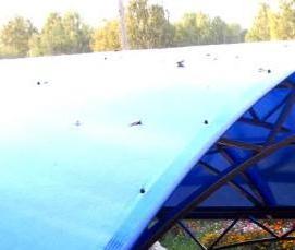 Металлические теплицы из профильной трубы - вариант 1