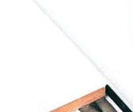 Металлические уголки для кафельной плитки - вариант 2