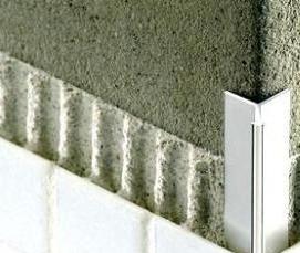 Металлические уголки для керамической плитки - вариант 2