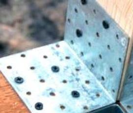 Металлические уголки под полки - вариант 4