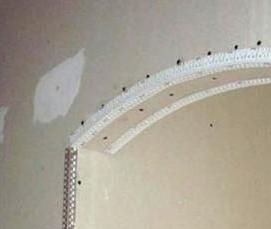 Металлический арочный уголок - вариант 3