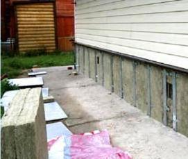 Металлический каркас под - тип 4