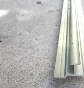 Металлический уголок для керамогранита - модель 3
