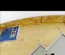 Металлический уголок для крыши - модель 1