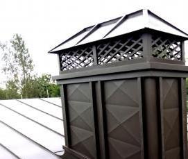 Металлический уголок для крыши - модель 2