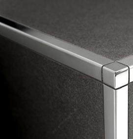 Металлический уголок для плитки - модель 1