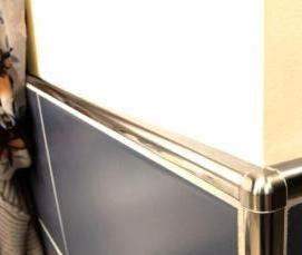 Металлический уголок для выравнивания углов - модель 2