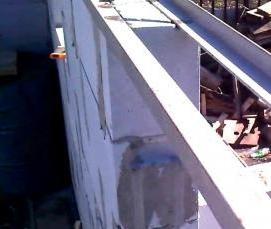 Металлический уголок над проемами - тип 2