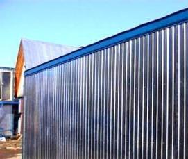 Металлический вагончик бытовка - вариант 2