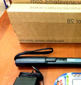 Металлодетектор ручной - тип 4