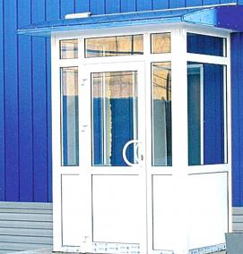 Металлопластиковые входные группы - модель 3