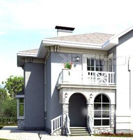 Межевание двухквартирного дома - вариант 3