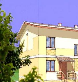 Межевание двухквартирного дома - вариант 2