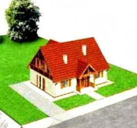 Межевания земельного участка сада - модель 2