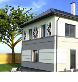 Межевания жилого дома - модель 1