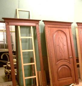 Межкомнатные деревянные двери из массива - тип 1