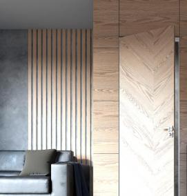 Межкомнатные двери цвет дуб - вариант 4