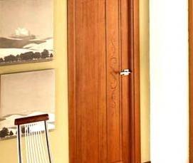 Межкомнатные двери цвет орех - модель 2