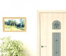 Межкомнатные двери дуб тоскана - модель 1