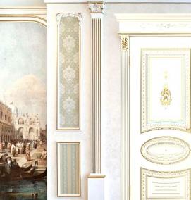 Межкомнатные двери эмаль патина - модель 2