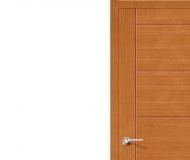 Межкомнатные двери итальянский орех шпон - модель 3