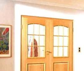 Межкомнатные двери классика шпон - тип 4