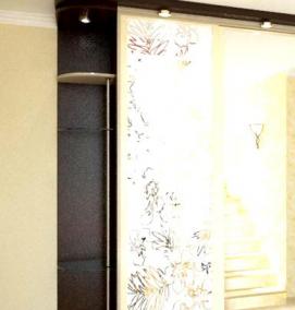 Межкомнатные двери с рисунком - модель 4