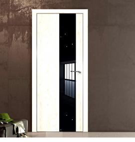 Межкомнатные двери с рисунком - модель 2