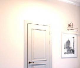 Межкомнатные двери серые матовые - вариант 3