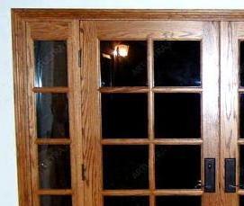 Межкомнатные двери со стеклом двустворчатые - тип 3