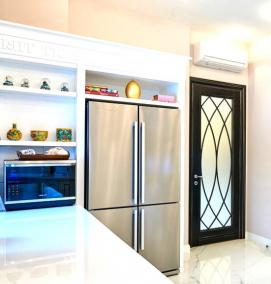 Межкомнатные двери со стеклом - модель 1