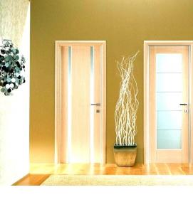 Межкомнатные двери со стеклом - модель 4