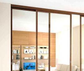 Межкомнатные двери со стеклянными вставками - модель 4