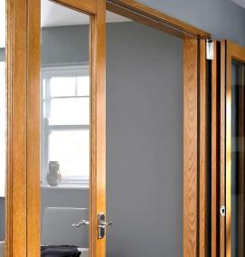 Межкомнатные двери типа гармошка - модель 4