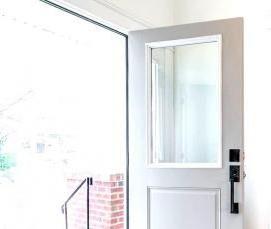 Межкомнатные двери в серых тонах - модель 1