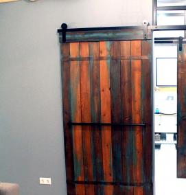 Межкомнатные двери в стиле лофт - модель 1