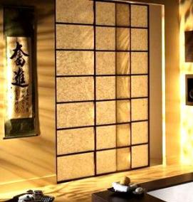 Межкомнатные двери в японском стиле - модель 2