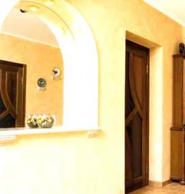 Межкомнатные двери венге со стеклом - модель 3