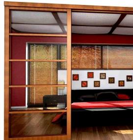 Межкомнатные перегородки раздвижные - тип 1