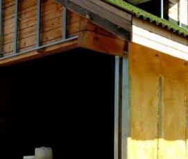 Минеральная вата для деревянного дома - вариант 1