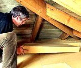 Минеральная вата для крыши - тип 4