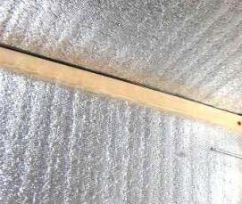 Минеральная вата с фольгой в рулонах - модель 3