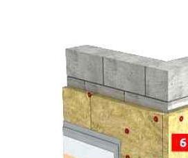 Минеральный фасадный утеплитель - тип 3