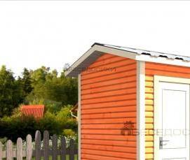 Мини дом бытовка - вариант 4