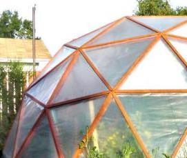 Мини теплица из оконных рам - модель 2